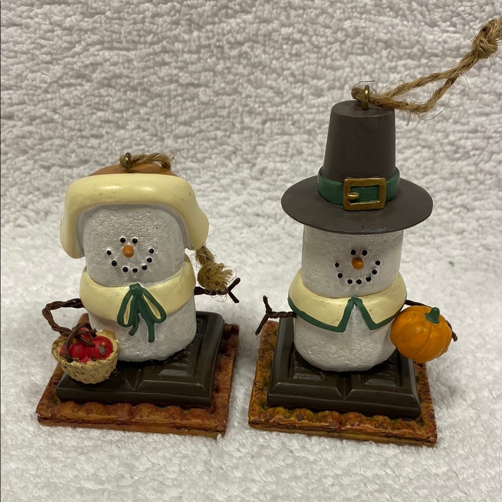 Midwest the original s’mores Thanksgiving pilgrim ornaments